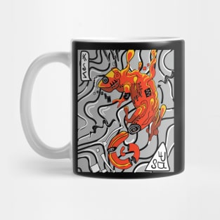 Fire Chameleon Mug